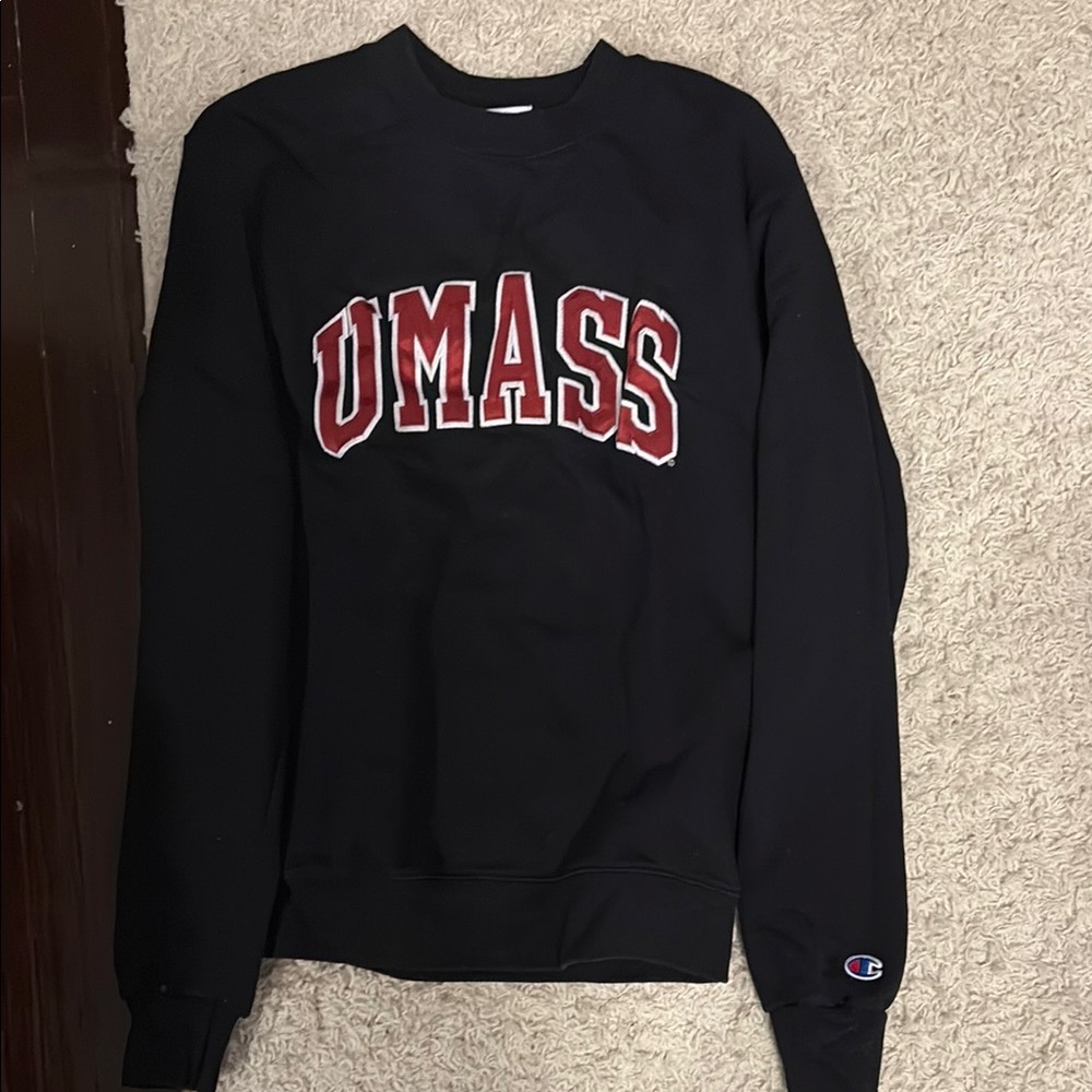 ✨3/$10✨Champion Black UMass Women’s Sweater